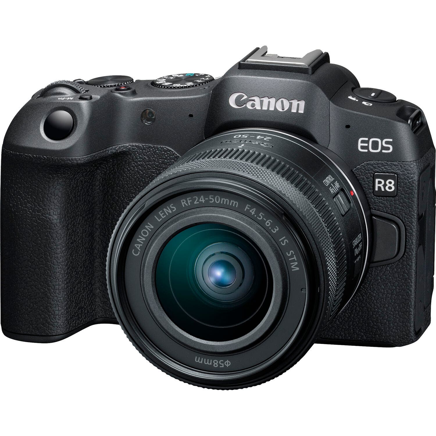 Canon EOS R8 4K Mirrorless Camera w/ RF 24-50mm f/4.5-6.3 IS