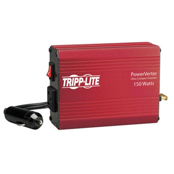 Tripp Lite 150W PowerVerter Ultra-Compact Car Inverter with 1 Outlet