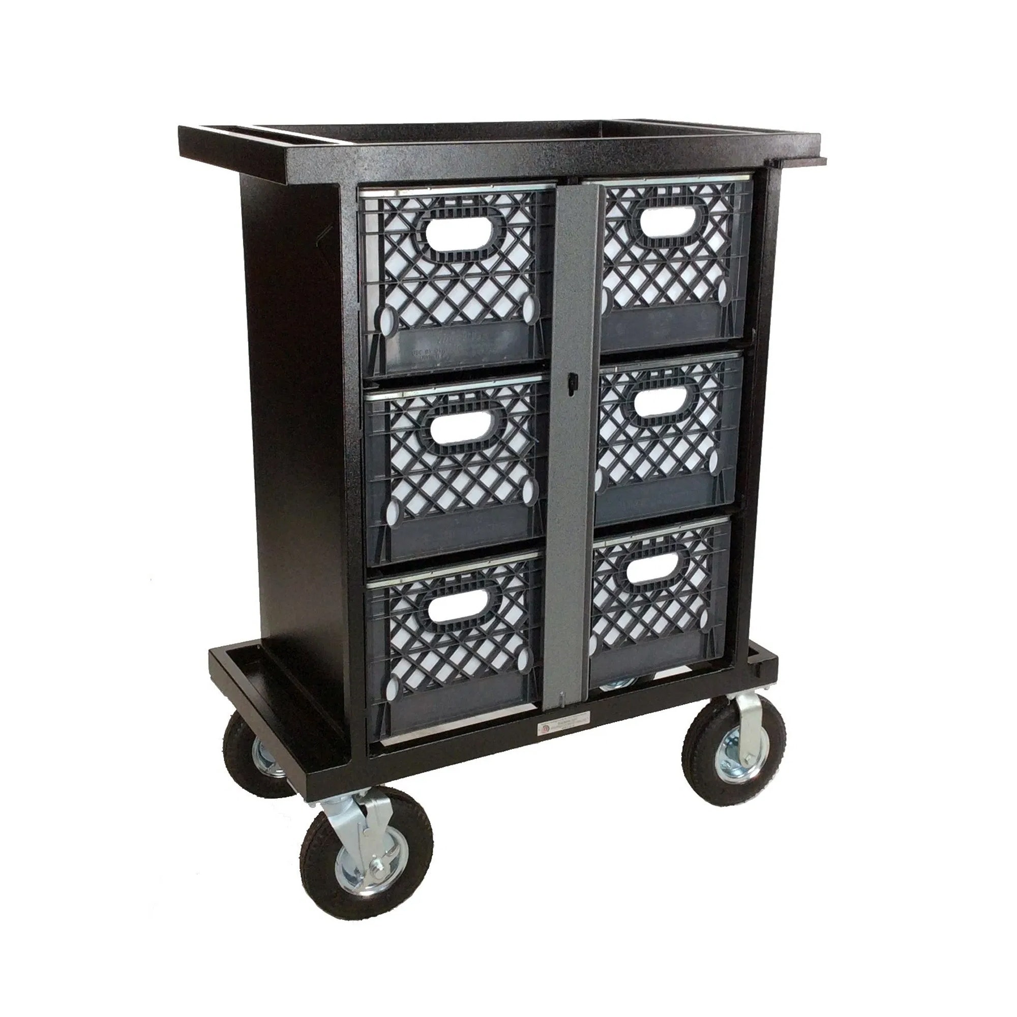 Backstage Equipment 6 Crate Vertical Set Box Cart SB 06V Filmtools