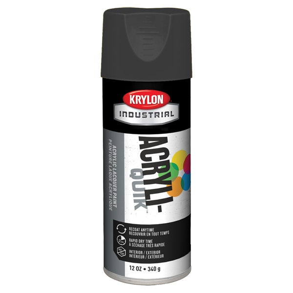 Krylon Spray Paint - Semi Flat Black (Ground Only)
