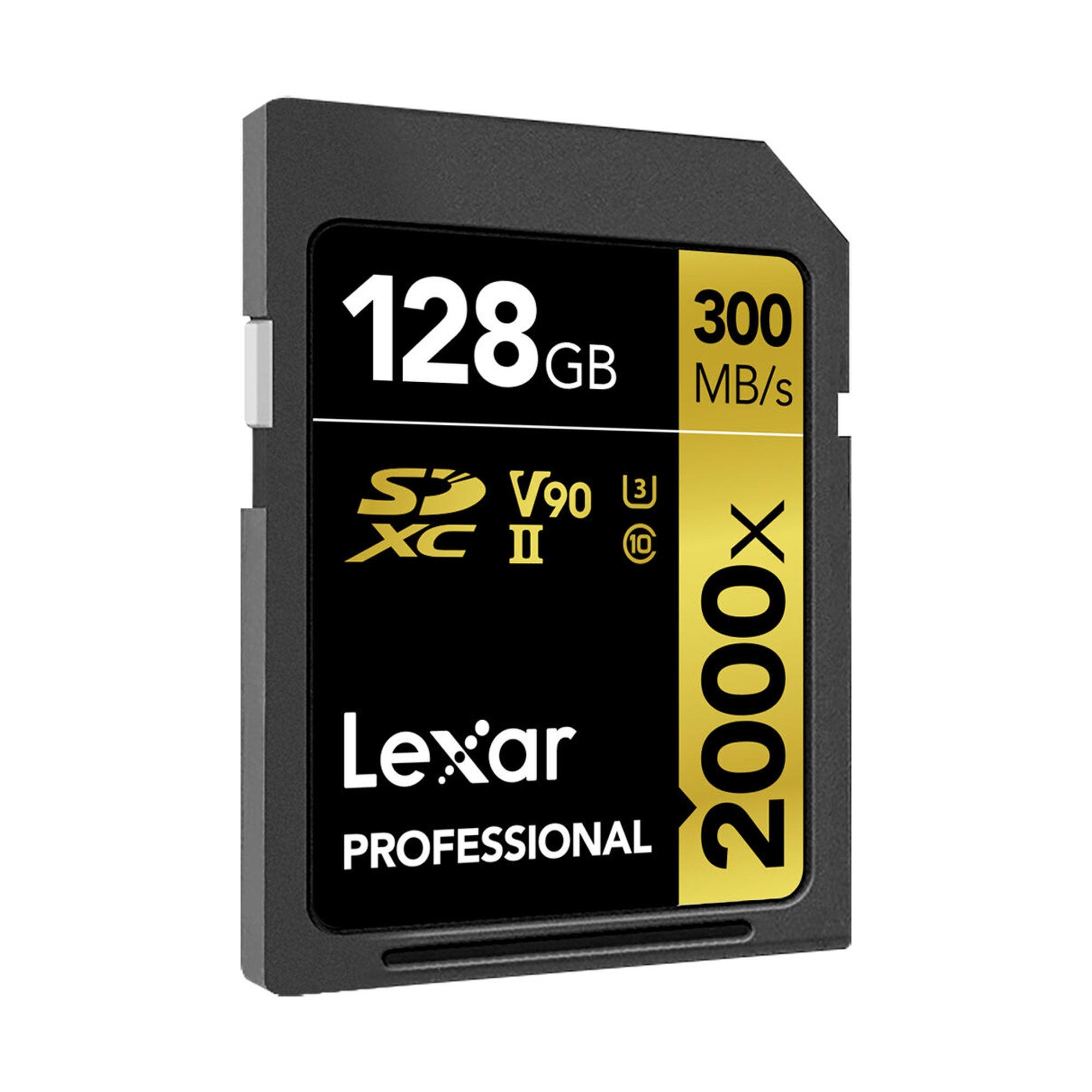 高評価アイテム Lexar 128GB Professional 2000x UHS-II SDXC Memory Card デジタルカメラ