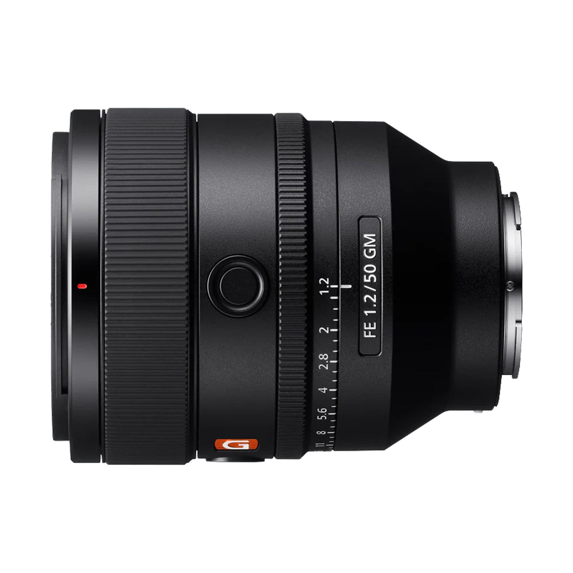 The Sony 50‑mm Full Frame F1.2 aperture G Master Prime Lens The Sony 50‑mm Full Frame F1.2 aperture G Master Prime Lens